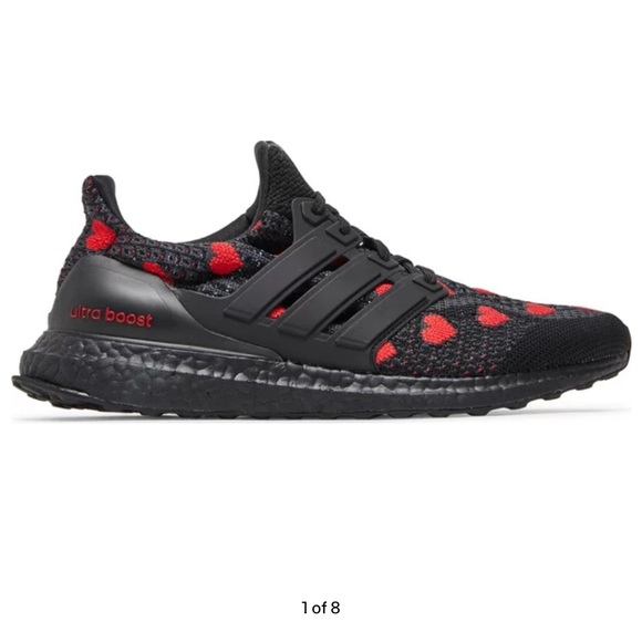Like New 2022 Adidas UltraBoost 5.0 DNA 'Valentine's Day'; size Men 7/womens 8 - Picture 3 of 7